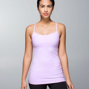 Lululemon Power Y Tank Top In Lilac-  size 12